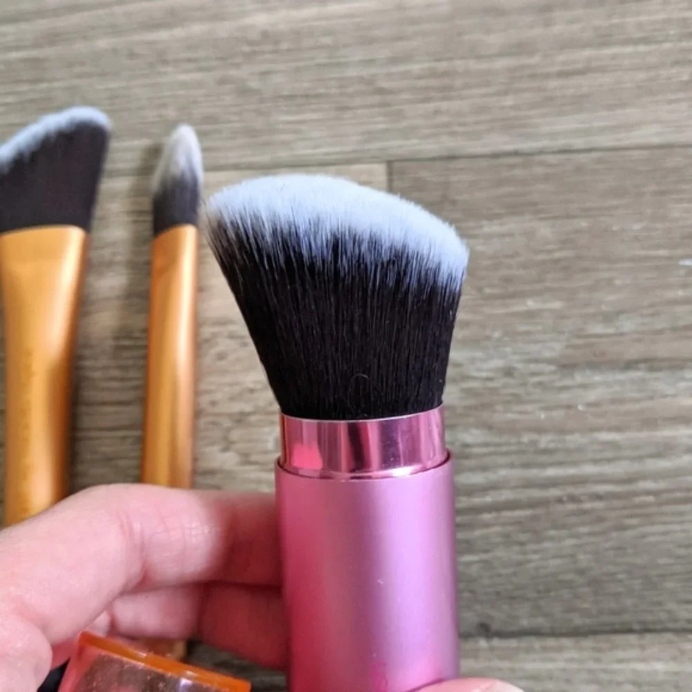 Real Techniques Makeup Face Brush Bundle 3 Piece Set